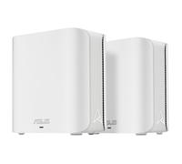 ASUS ZenWiFi BD4 WiFi 7 Mesh System, Pack de 2 Unidades, BE3600 Doble Banda, 2x 2.5G WAN/LAN, Cobertura 455 m², Color Blanco