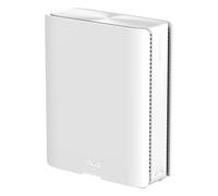 ASUS ZenWiFi BQ16 White 1-Pack - Sistema WiFi 7 Cuatribanda BE25000 (802.11be) en Malla, Ancho de Banda de 320 MHz y 4096-QAM, Dos Puertos 10G, WAN de Reserva, Seguridad de Red y Compatible con AiMesh