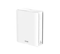 ASUS ZenWiFi BQ16 White 1-Pack - Sistema WiFi 7 cuatribanda BE25000 (802.11be) en malla, ancho de banda de 320 MHz y 4096-QAM, dos puertos 10G, WAN de reserva, seguridad de red y compatible con AiMesh