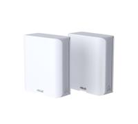 ASUS ZenWiFi BT7 Z x2 White - Sistema de Malla Wi-Fi 7 Tri-Bande 9,4 Gbps | Sistema de malla Wi-Fi 7 de triple banda ultrarrápido (9,4 Gbps) que ofrece una cobertura fluida de hasta 540 m² y 4 puertos