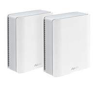 ASUS ZenWiFi BT8 2-Pack - WiFi 7 Mesh tribanda, 14 Gbps, Dos Puertos 2,5G, Seguridad y Control Parental incluidos, Smart Home Master SSIDs, 4G & 5G Mobile Tethering, Blanco