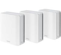 ASUS ZenWiFi BT8 3-Pack - WiFi 7 Mesh tribanda, 14 Gbps, Dos Puertos 2,5G, Seguridad y Control Parental incluidos, Smart Home Master SSIDs, 4G & 5G Mobile Tethering, Blanco