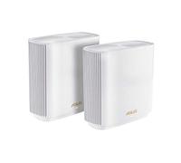 ASUS ZenWiFi - Sistema 6E de Malla de Triple Banda para Todo el hogar (ET9 2 Unidades), Cobertura de hasta 5.500 pies Cuadrados, 7800 Mbps, Nueva Banda de 6 GHz, AiMesh, Seguridad Gratuita de por