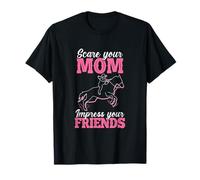 Asusta a tu mamá, impresiona a tus amigos Rodeo Cowgirl ropa Camiseta