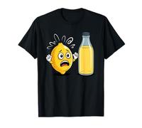 Asustado Limón Jugo Limonada Botella Camiseta