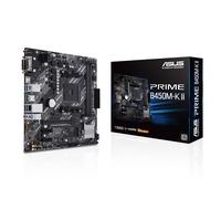 Asustek computer PRIME B450M-K II ATX +2GLN+U3.2+M2 SATA6+4XDDR9 microATX B450 K