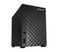 Asustor Drivestor 2 AS1102T - 2 bahías Servidor NAS, CPU Quad Core 1,4 GHz, 1 GB DDR4, Carcasa de Almacenamiento en Red (Sin Disco)