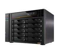 Asustor Lockerstor 10 Gen3 NAS de 10 bahías CPU AMD Ryzen V3C14, 16 GB de RAM ECC DDR5, 0/10 HDD/SSD