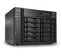 Asustor LOCKERSTOR 10 Pro AS7110T NAS Servidor 10 Bahías Procesador Intel Xeon E-2224 Quad-Core 3.4GHz 8GB ECC DDR4 2x10GbE 3x2.5GbE 2xM.2 Cache RAID 0,1