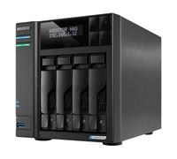Asustor Lockerstor 4 Gen2+ AS6704T v2, Almacenamiento NAS de 4 Bahías, Quad-Core 2.0GHz CPU, 2 x 5GbE Ports, 4GB RAM DDR4, 4 x M.2 SSD Slots (Sin Discos)