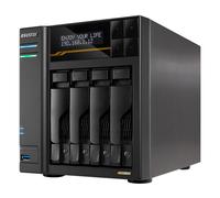 Asustor Lockerstor 4 Gen3 NAS de 4 bahías CPU AMD Ryzen V3C14, 16 GB de RAM ECC DDR5, 0/4 HDD/SSD