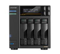 Asustor - LOCKERSTOR 4 Gen3 NAS Escritorio AMD Ryzen V3C14 16 GB DDR5 ADM Negro