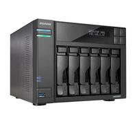 Asustor LOCKERSTOR 6 NAS Escritorio Intel® Celeron® N5105 8 GB DDR4 Unidad de disco duro ADM Negro