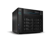 ASUSTOR Servidor NAS AS6510T 10 bahías Atom C3538 2.1GHz 8GB 2x2.5GbE 2x10GbE RAID0/1