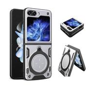 Asuwish Funda magnética para Samsung Galaxy Z Flip 6/Z Flip 7 FE 5G con soporte de anillo delgado híbrido móvil resistente a prueba de golpes accesorios de celda suave Z6 G Flip6 ZFlip Flip7 mujeres