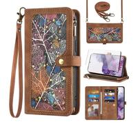 Asuwish Funda para Galaxy S20 DKPTPT UK1, color marrón