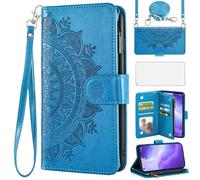 Asuwish Funda para OPPO Find X3 Lite/Reno 5 5G/5K funda con cinta y lámina protectora de pantalla, tarjetero plegable de piel, flores, monedero, soporte 3X X3Lite CPH2145, funda para teléfono móvil,