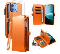 Asuwish Funda para Redmi 15C 4G C10DKPT UK Naranja