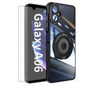 Asuwish Funda para Samsung Galaxy A06 5G, compatible con protector de pantalla MagSafe y anillo magnético con soporte A 06 4G AO6 64 GB SM-A065F A065F/DS Slim transparente funda para teléfono móvil