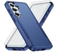 Asuwish Funda para Samsung Galaxy S26 Plus S26+ 5G con protector de pantalla de vidrio templado y accesorios de protección de cuerpo completo híbridos delgados S 26 + 26+ S26Plus 26S SM-S947U para
