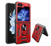 Asuwish Funda para Samsung Galaxy Z Flip 6/Z Flip 7 FE 5G con soporte de anillo duro a prueba de golpes, híbrido, móvil, delgado, accesorios de celda protectora, Z6 G Flip6 ZFlip Flip7, mujeres y