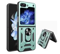 Asuwish Funda para Samsung Galaxy Z Flip 6/Z Flip 7 FE 5G con soporte de anillo duro a prueba de golpes, híbrido, móvil, delgado, accesorios de celda protectora, Z6 G Flip6 ZFlip Flip7, mujeres y