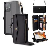 Asuwish Funda para Xiaomi Mi 11T/Mi11T Pro 5G, funda con cinta protectora de pantalla, tarjetero, plegable, monedero, soporte M11T T11 21081111RG 2107113SG, funda protectora de poliuretano para