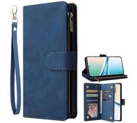 Asuwish Handyhülle für Xiaomi Redmi Note 15 5G Hülle mit Folie Schutzfolie und Kartenfach Klappbar Leder Geldbörse Ständer Poco M8 5G/Note15 G5 Handy Hüllen Schutzhülle Handyhüllen Phone Case Blau