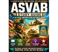 ASVAB Made Simple: A 50-Page Interactive Activity Book: Review ASVAB Subjects with Fun Puzzles, Activities, and Practice Exercises to Understand, Retain, and Pass