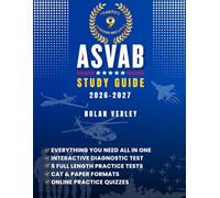 ASVAB STUDY GUIDE: The Only Test Prep With Interactive Diagnostic Test, 4000+ Questions To Score High On Your AFQT | Designed For Army, Navy, Marine Corps, Air Force, Space Force, and Coast Guard