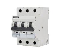 asvendo Elektro/Schelinger/Leitungsschutzschalter/LS-Schalter/Sicherungsautomat/Sicherung / 1-Polig / 3-Polig/B oder C / 2A - 63A / VDE (3-Polig/C/20A)
