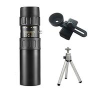 ASVIL 10-300X40 pequeño monocular portátil de alto zoom pequeño monocular portátil de alta claridad prismáticos de bolsillo para acampar caza LLL binoculares HD