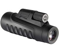 ASVIL 10x42 alta potencia vida impermeable BAK4 prisma FMC lente monocular compacto con adaptador de smartphone monocular para adultos avistamiento de aves, caza al aire libre, viajes