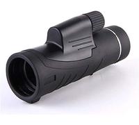 ASVIL 10x42 HD de alta potencia BAK4 prisma FMC lente monocular compacto con adaptador de teléfono inteligente, monocular a prueba de niebla impermeable para observación de aves adultos, caza al aire
