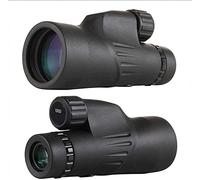 ASVIL 10x50 Retícula incorporada Pequeño Monocular Portátil Bak4 Pequeño Monocular Portátil Impermeable Nitrógeno Camping Alcance