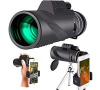 ASVIL, 12X50 alta potencia HD Star adultos con soporte para smartphone y trípode impermeable alcance pequeño por