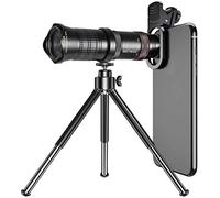 ASVIL 15-45X HD Super Teleobjetivo zoom impermeable pequeño monocular portátil con soporte para teléfono y trípode para ver escalada