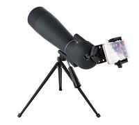 ASVIL Alcance de detección HD de 20-60 x 80, alcance de observación impermeable, lente FMC, prisma BAK4, con trípode y adaptador de teléfono, para tiro al objetivo, caza, observación de aves, paisaje