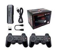 ASVIL Consola de videojuegos inalámbrica M10 X2PLUS Plug & Play, controladores inalámbricos duales de 2.4 G, 40.000 juegos, 128 GB, salida HD 4K, mini retro Home Video Acrade, regalos para adultos y