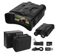 ASVIL Gafas nocturnas, 4K WiFi, prismáticos de visión nocturna, 800 m, 800 m, infrarrojo, 10x, telescopio digital, para caza, camping, grabación de vídeo, dispositivo de visión nocturna