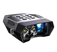 ASVIL Gafas nocturnas, binoculares de visión nocturna NV5000 2K, equipo de camping, mejorado, telescopio digital infrarrojo, caza, fotografía, video, 1300 pies/400 m, dispositivo de visión nocturna