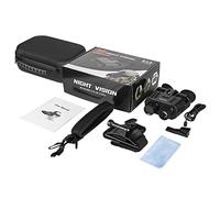 ASVIL Gafas nocturnas, gafas de visión nocturna 3D 8X infrarrojo alcance digital prismáticos de visión nocturna adecuados para caza nocturna dispositivo de visión nocturna (color: solo soporte)