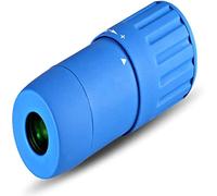 ASVIL Mini monocular de bolsillo de alta definición con poca luz, gran angular de enfoque cercano, telescopio de lente única