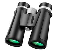 ASVIL Prismáticos para adultos, prismáticos de 12 x 42 pulgadas para observación de aves, binoculares HD con visión nocturna de poca luz, prisma BAK4, lente FMC, con correa y bolsa de transporte,