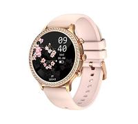 ASVIL Reloj Inteligente para Mujer, Llamada Bluetooth Reloj Inteligente para Mujer Reloj Deportivo HD Completamente Resistente Al Agua Reloj Inteligente para Hombre Y Mujer para Android iOS, G