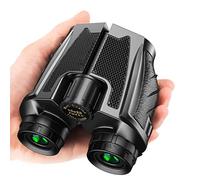 ASVIL Telescopio HD 10x25 BAK4 Prismáticos Prismáticos de alta potencia Zoom 114m/1000m Binocular Caza Telescopio para Deporte Avistamiento de Aves