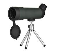 ASVIL Telescopio monocular de 20 x 50, visión nocturna, lente óptica, prisma con trípode retráctil para camping