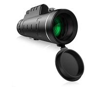 ASVIL Telescopio monocular, telescopio monocular HD 10X42, telescopio impermeable, con brújula, lente FMC, prisma BAK4, adecuado para animales salvajes, observación de aves, senderismo
