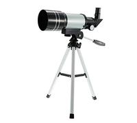 ASVIL Telescopio, telescopio de apertura de 70 mm, astronomía para niños y adultos, principiantes, telescopio refractor, longitud focal de 300 mm, con 2 oculares, filtro de luna, lente Barlow,