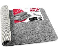 Asvin Alfombrilla de ducha con textura suave, antideslizante, para ducha interior y baño (40x60 cm), de secado rápido, antibacteriano y resistente al moho